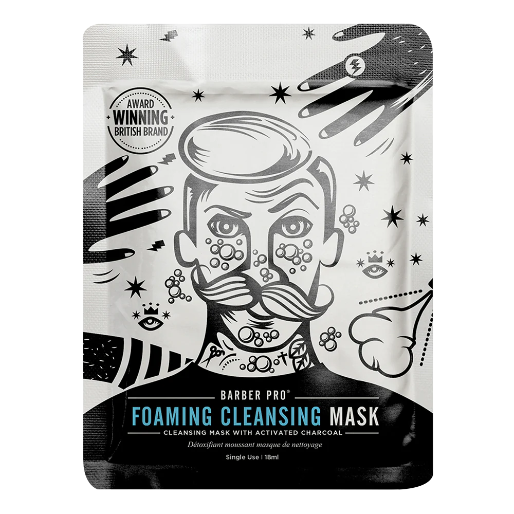 Foaming Cleanising Mask by Barber Pro